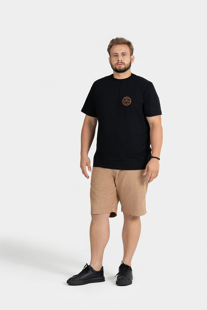 T-SHIRT PLUS SIZE MEIA MALHA