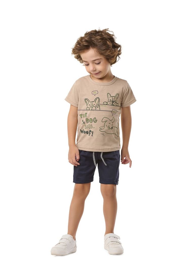 CAMISETA PP MALHA TEXTURIZADA C/ REFORÇO