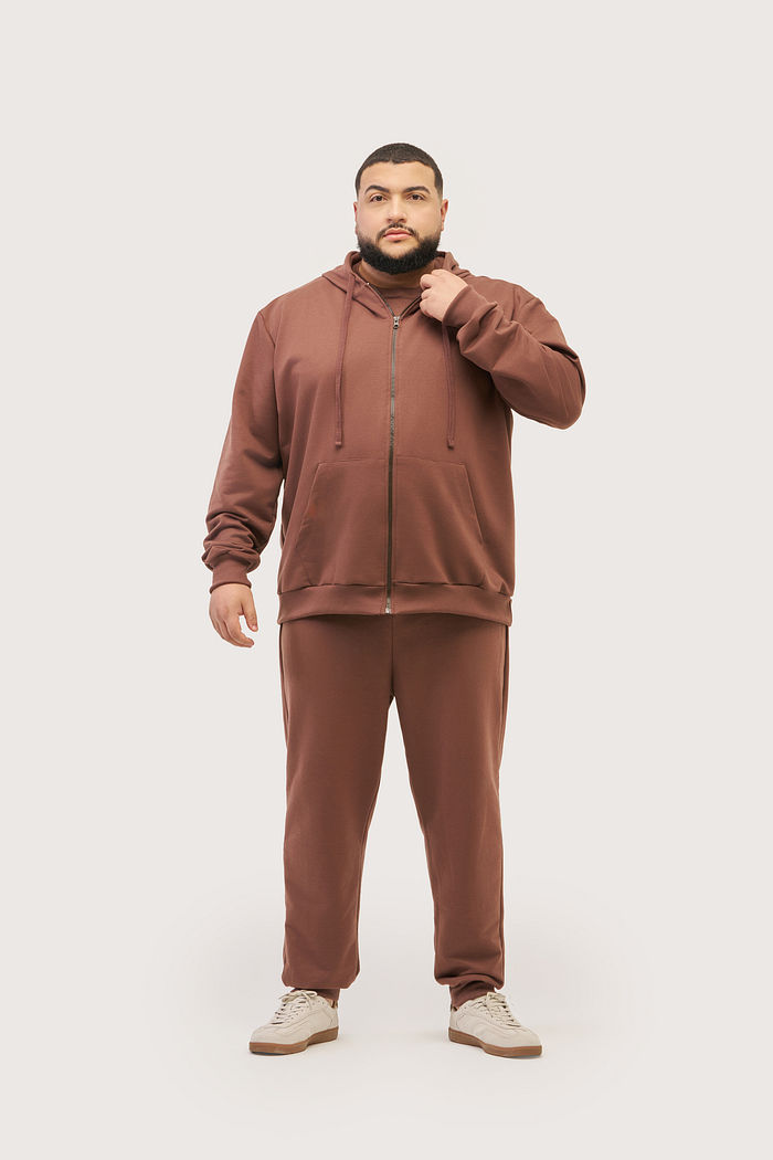 JAQUETA PLUS SIZE MOLETINHO