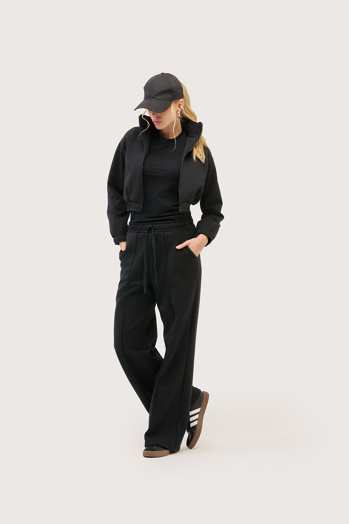 JAQUETA BOMBER MOLETOM