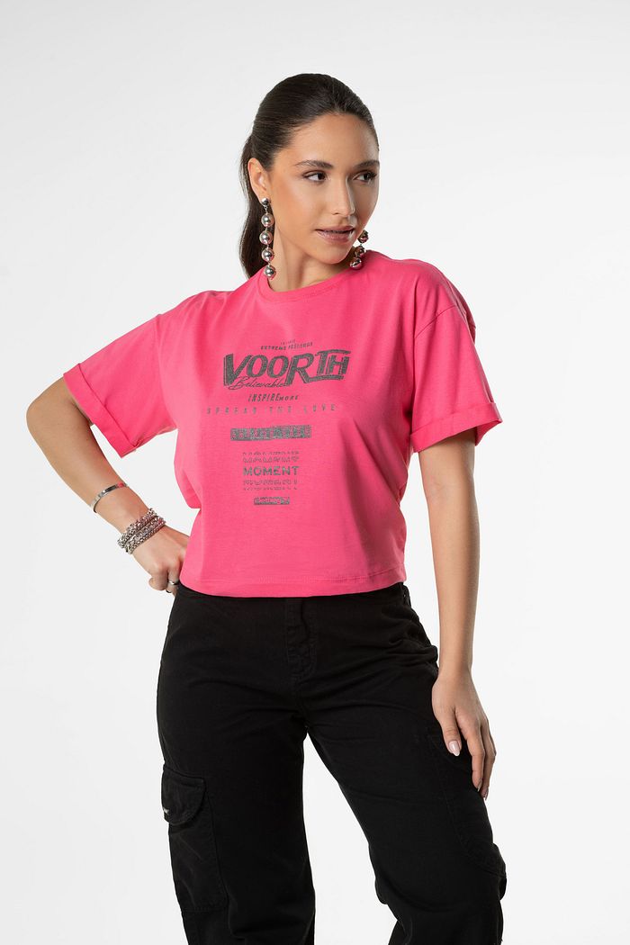 T-Shirt Feminina Pleasure Neon