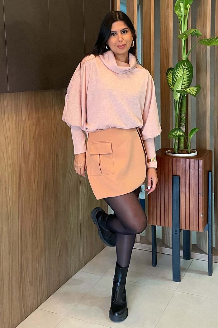 Blusa Tricot AISHA - ROSA