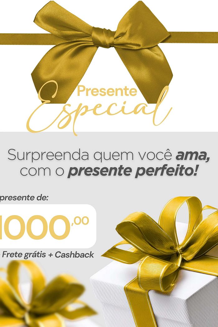 Vale Presente Sleshe – R$1000,00