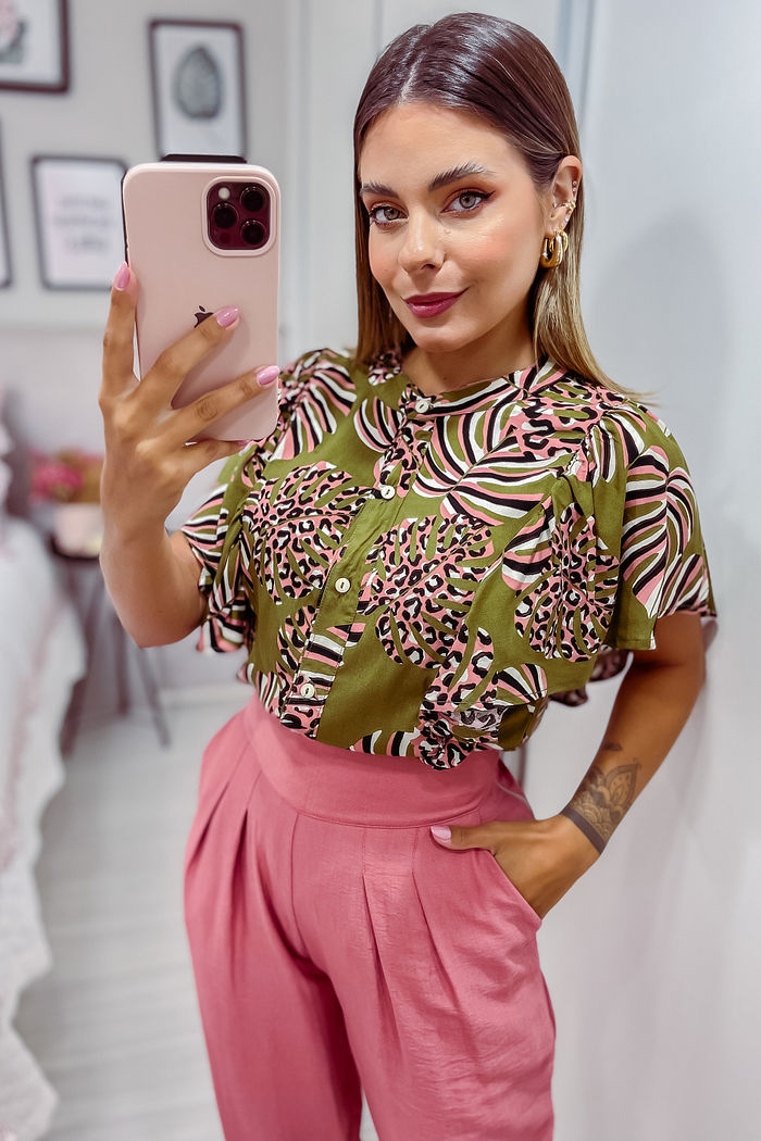 Camisa Nani - Estampa Costela de Adão