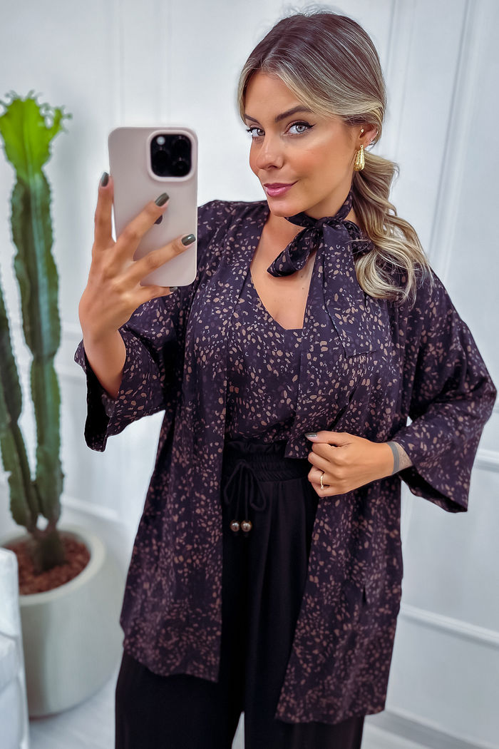 kimono bicho grilo - Comprar em azuslazus