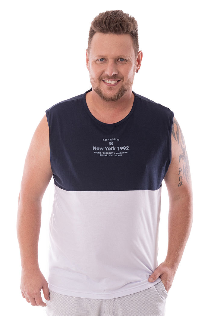 Regata Machão Plus Size New York