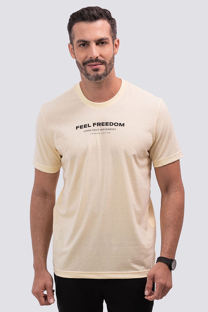 Camiseta Masculina Feel Freedom