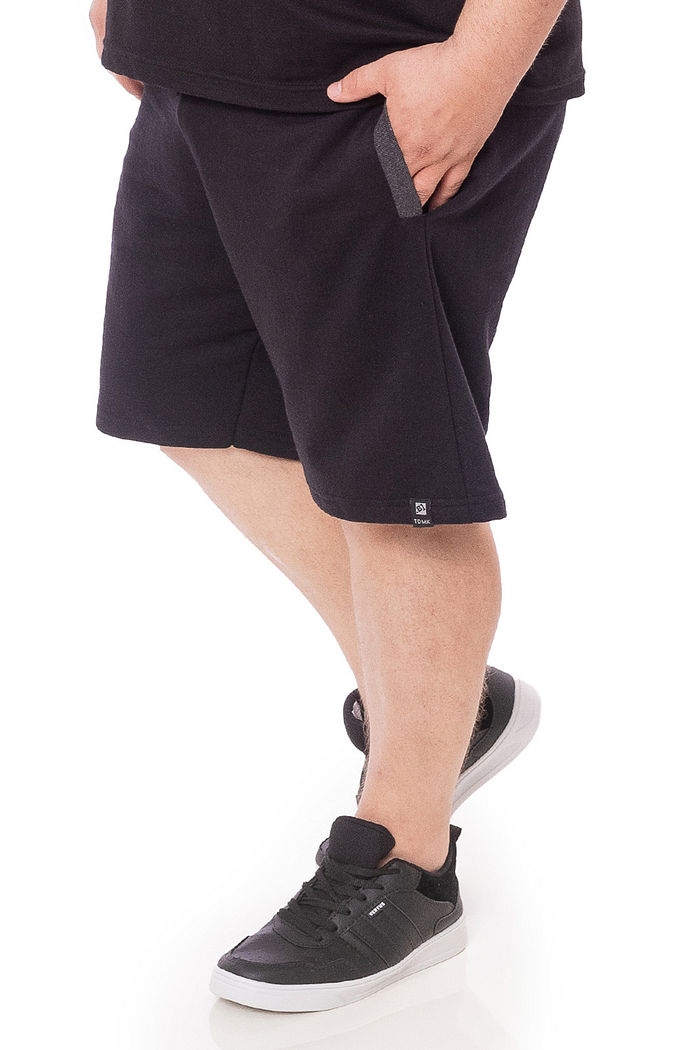 Bermuda Plus Size em Moletom