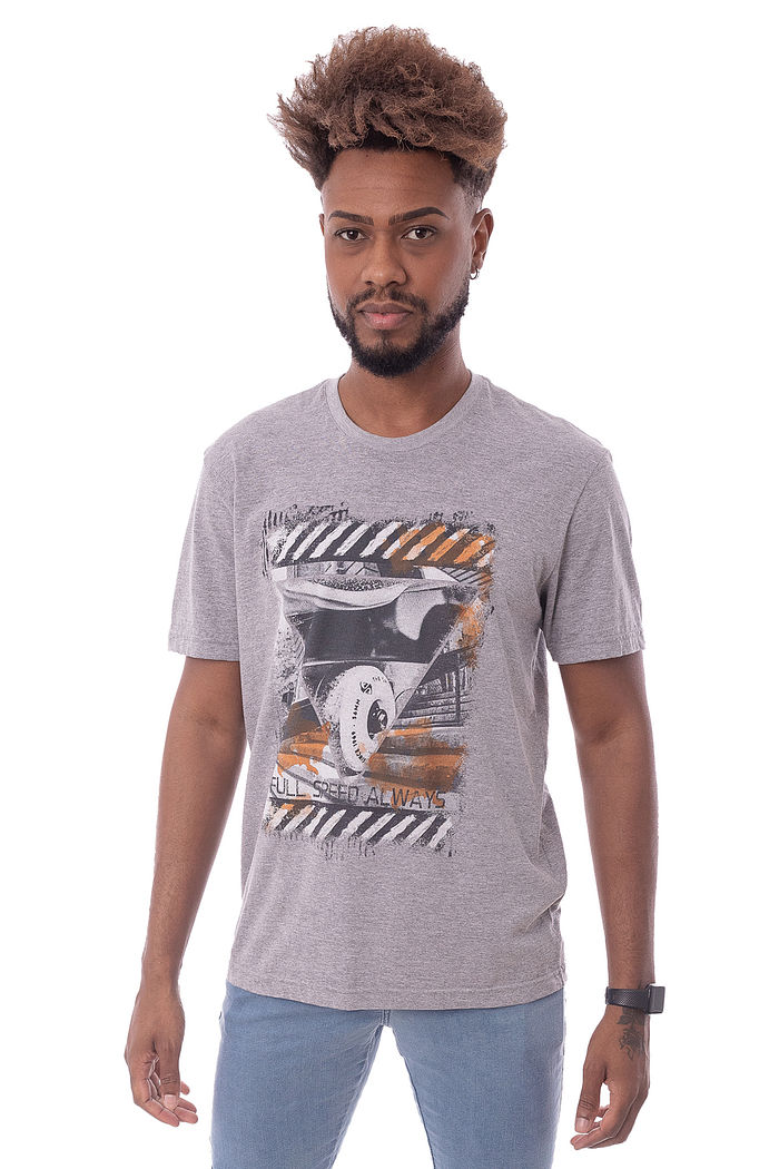Camiseta Masculina Full Speed Mescla
