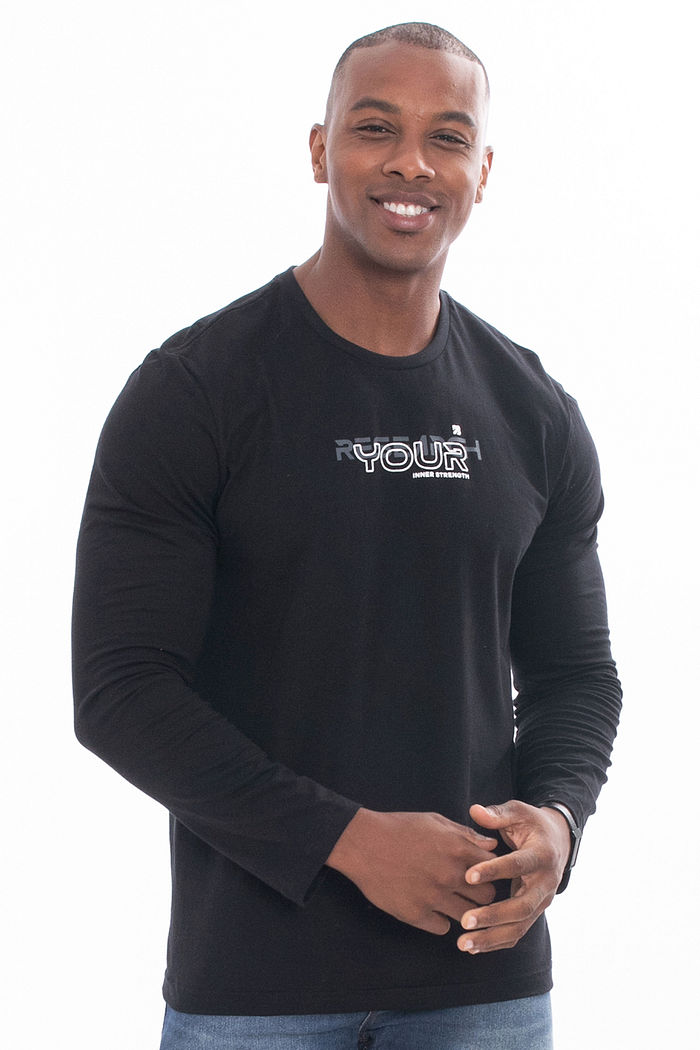 Camiseta Manga Longa Masculina