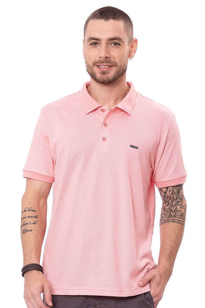Camiseta Polo Básica Masculina