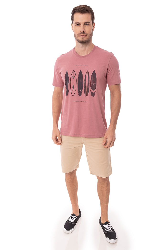 Camiseta Masculina Pranchas