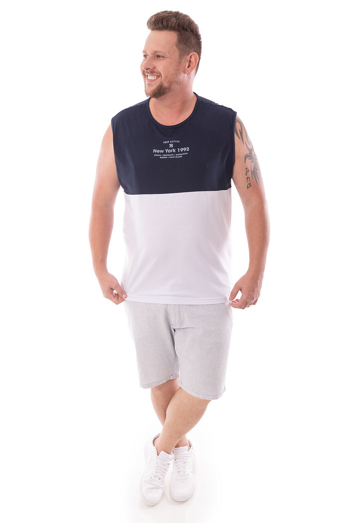 Regata Machão Plus Size New York