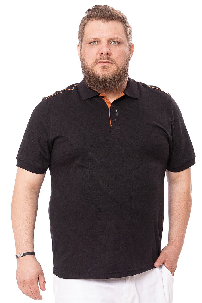 Polo Plus Size Malha Poá