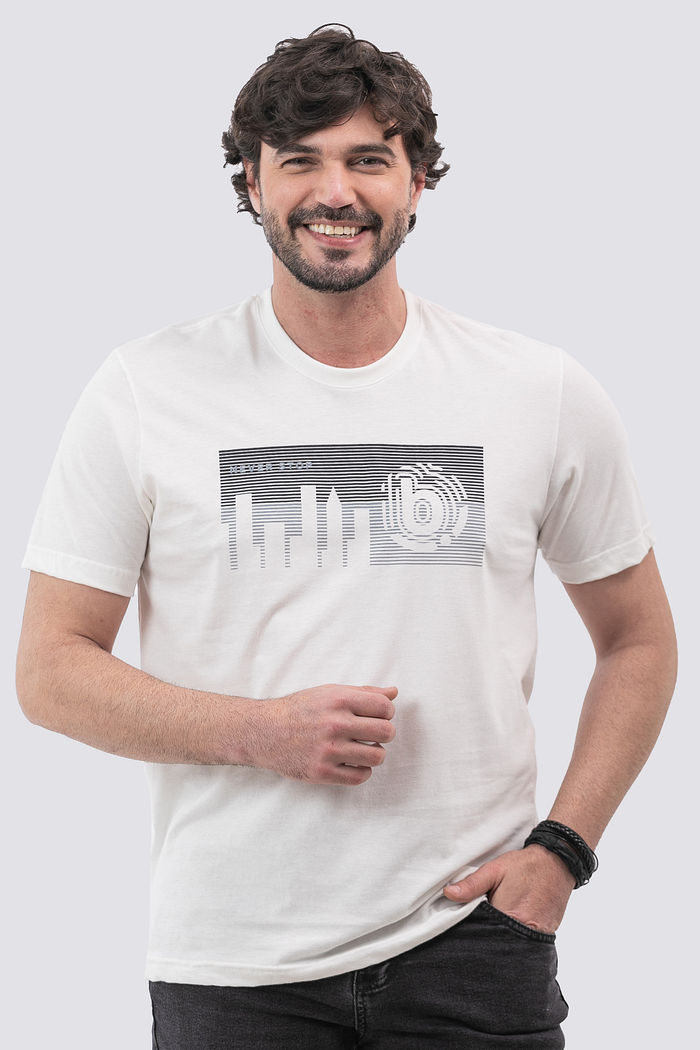 Camiseta Masculina Never Stop