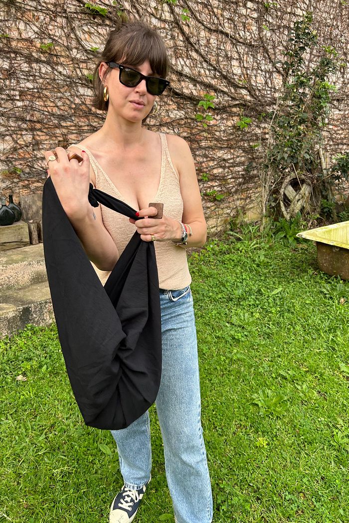 Bolsa Furoshiki preto