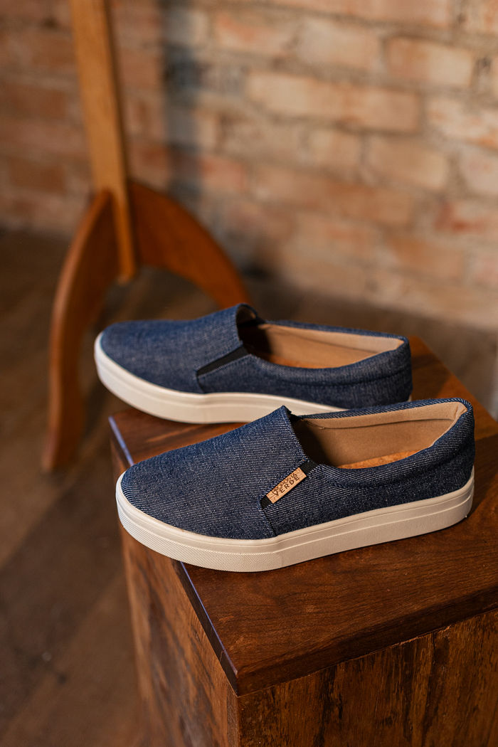 Tênis jeans Slip On Cotidiano