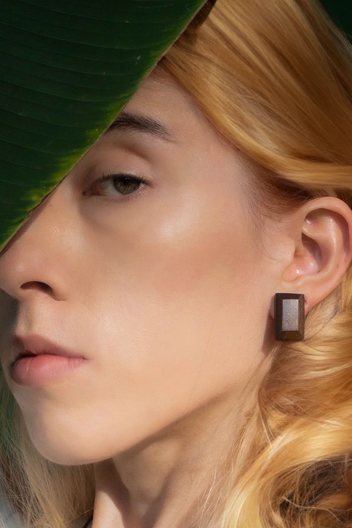 Brinco de madeira Sol -  pequenino