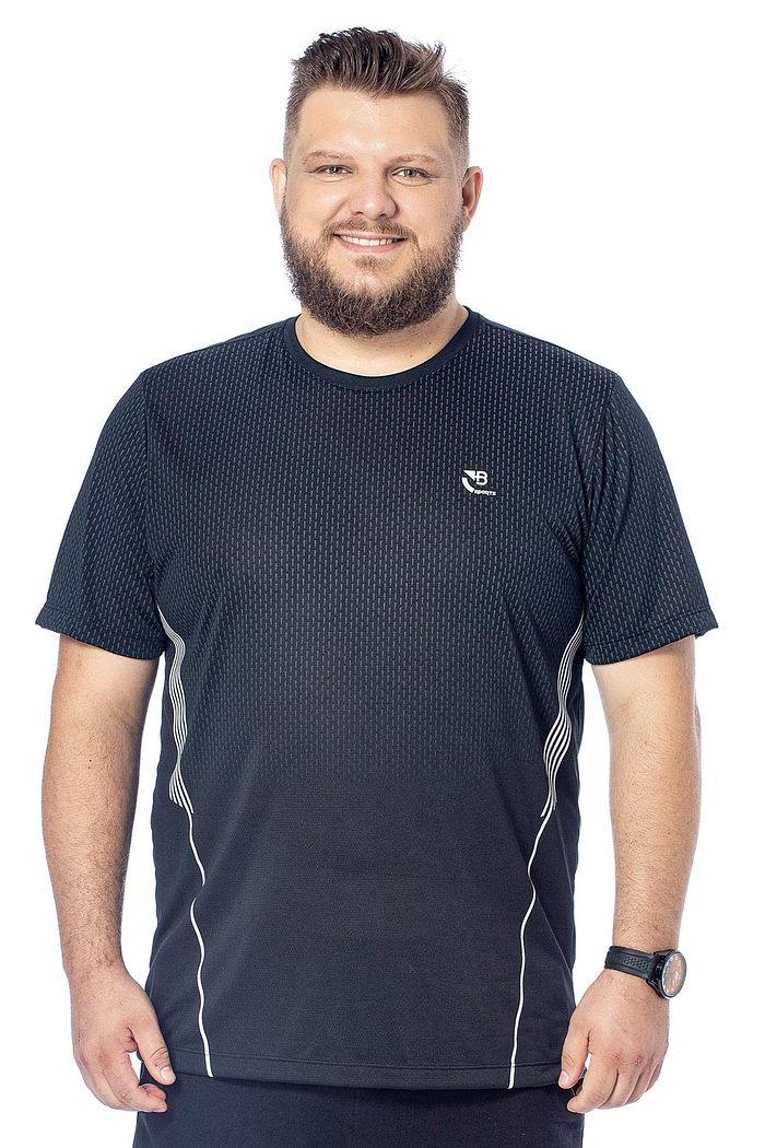 Camiseta Fitness Plus Size Sports