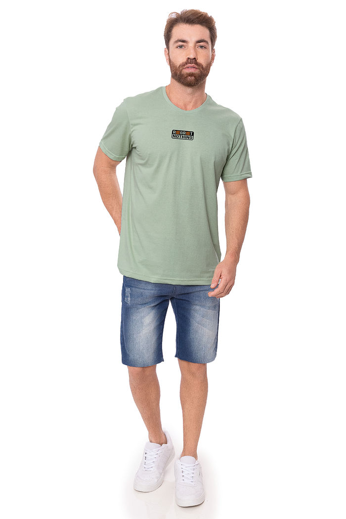 Camiseta Masculina Nothing