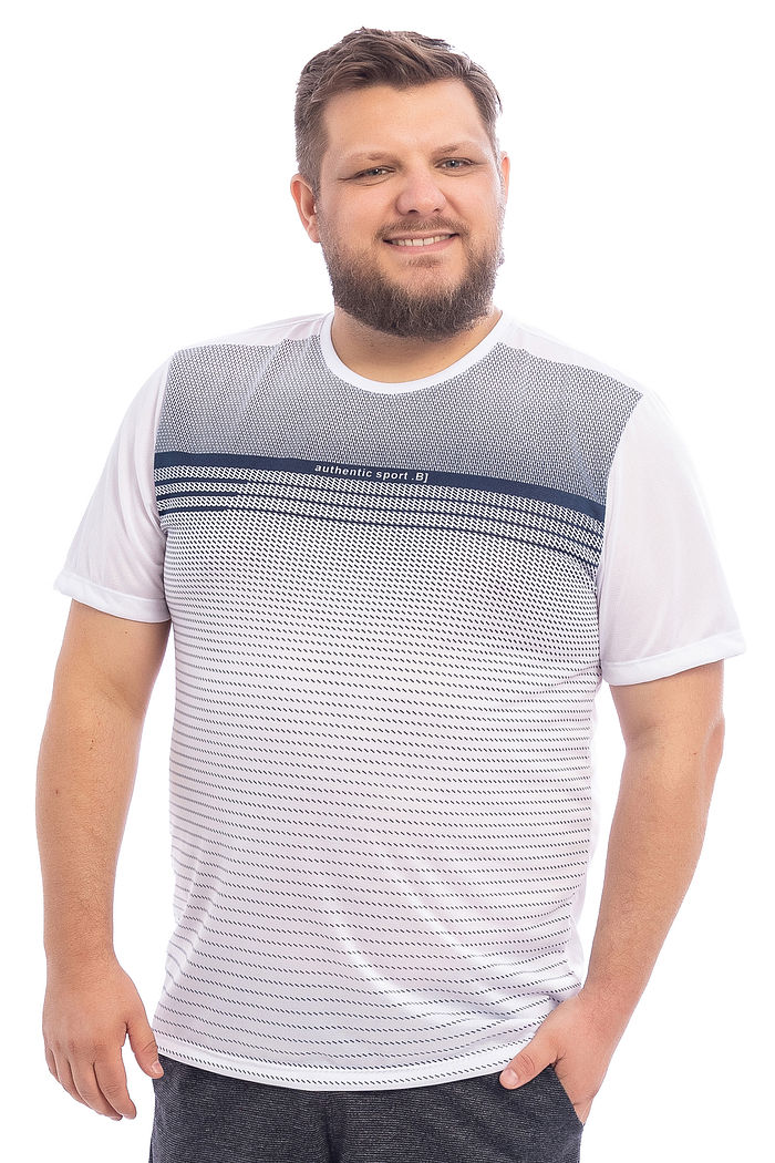 Camiseta Fitness Plus Size Authentic Sport