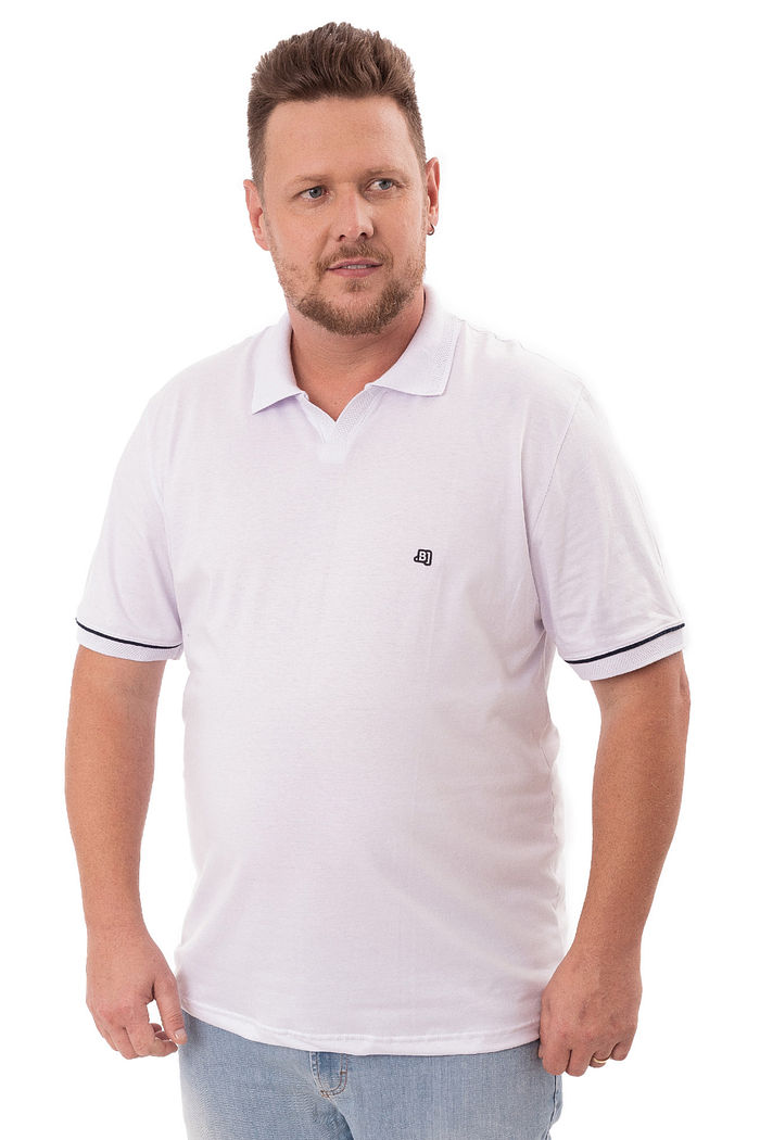 Polo Plus Size Retilíneas