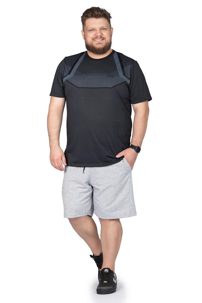 Camiseta Fitness Plus Size Confort