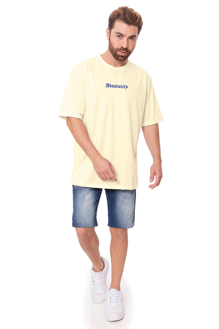 Camiseta oversized Absolutely