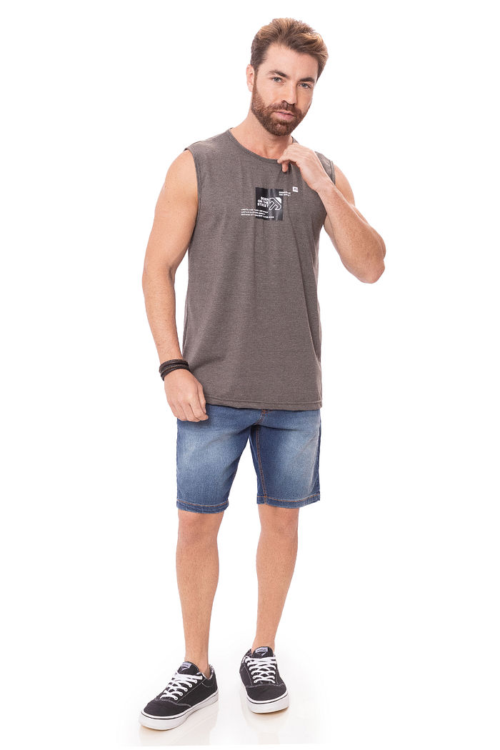 Regata masculina machão Street