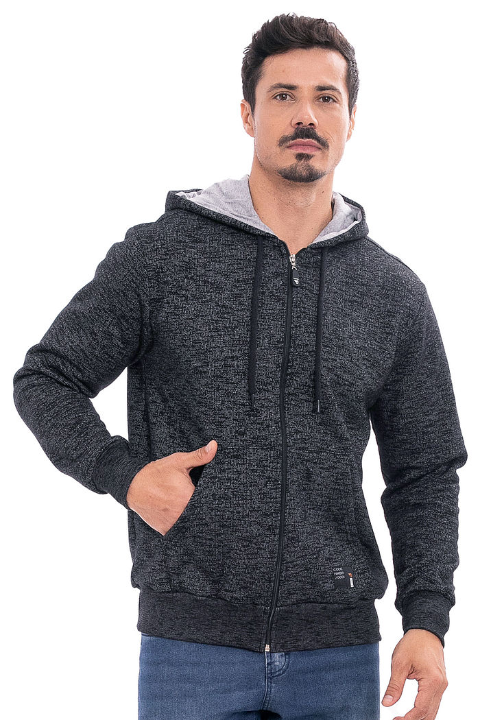 Jaqueta Masculina em Moletom Sky