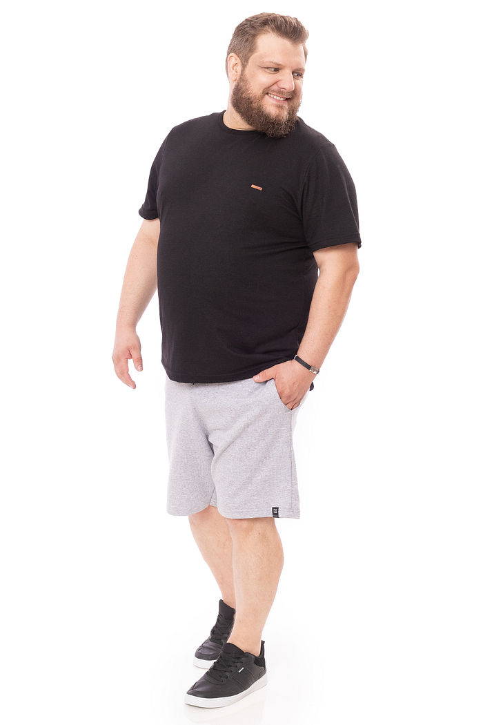 Bermuda Plus Size em Moletom