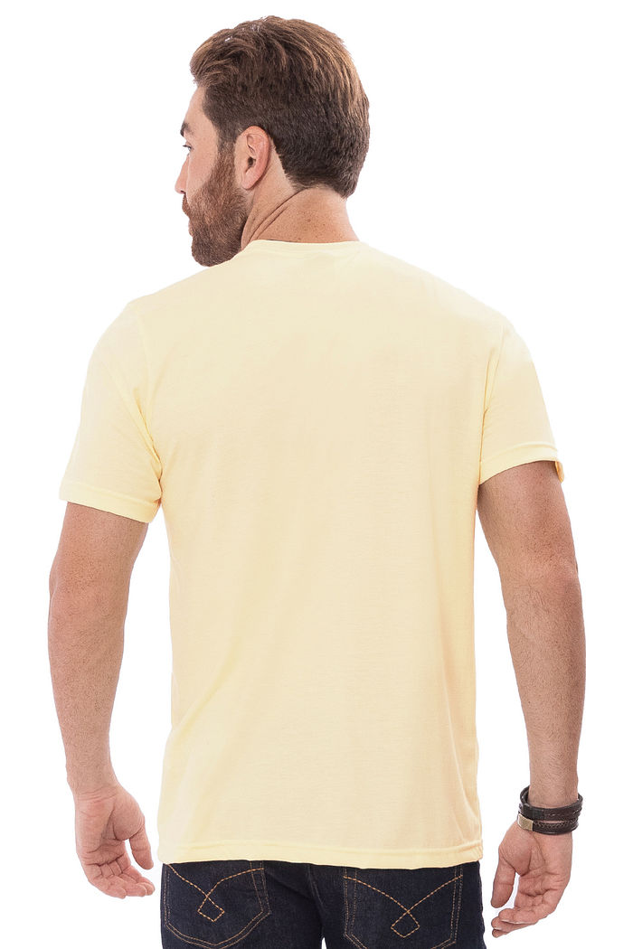 Camiseta Masculina Malibu Amarela