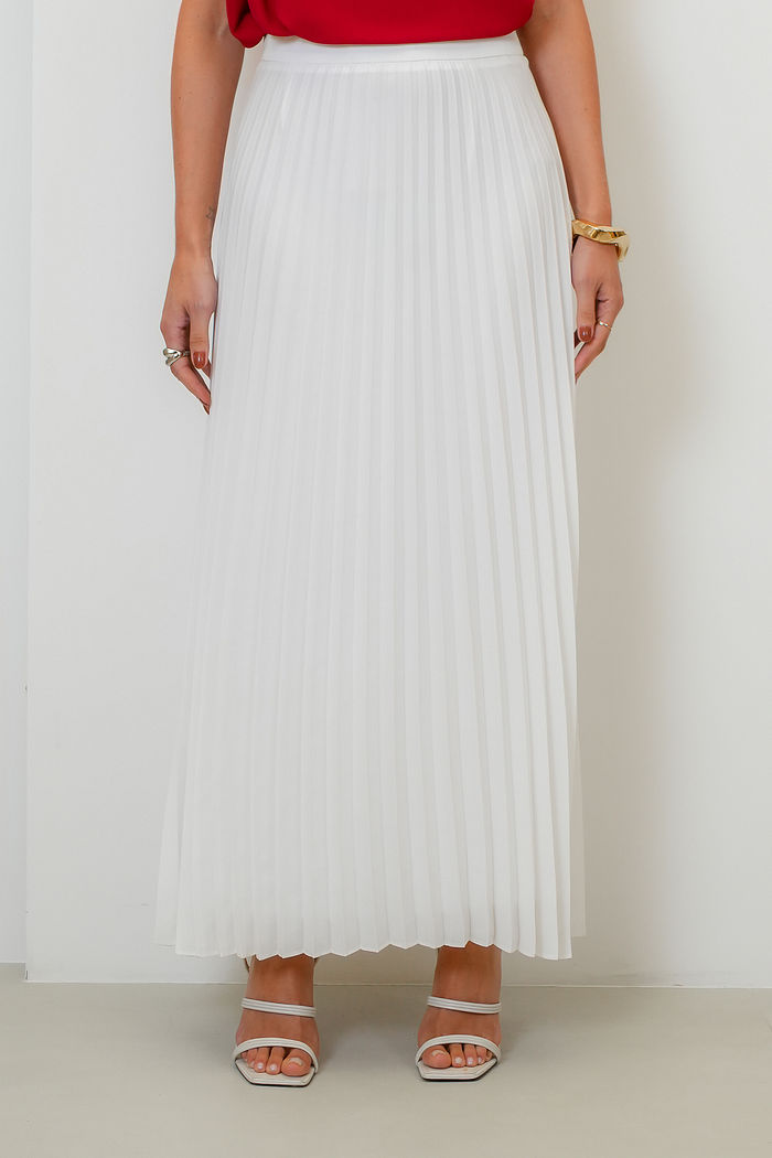 Saia Longa Brigitte Plissada - Unique Chic