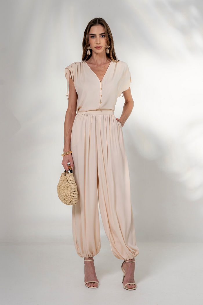 Calça Aladim Ísis Crepe - Unique Chic