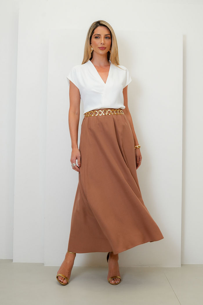 Saia Isabel em Liocel - Unique Chic