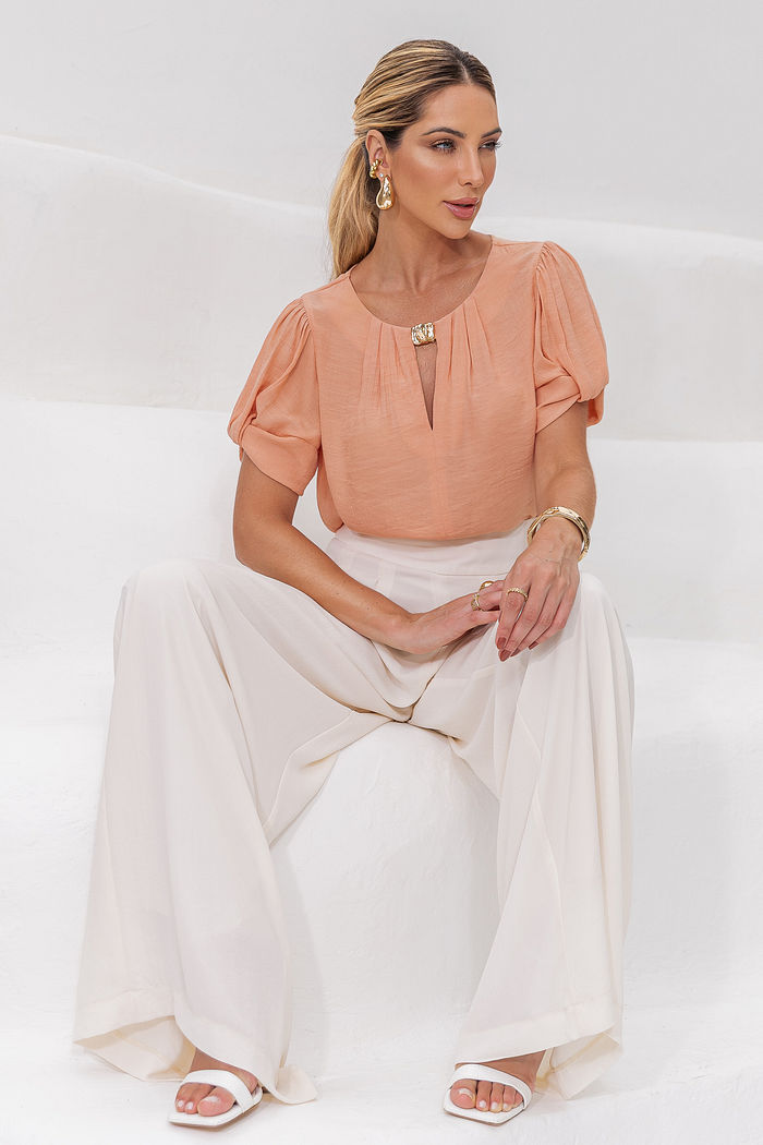 Blusa Mabel em Viscose - Unique Chic