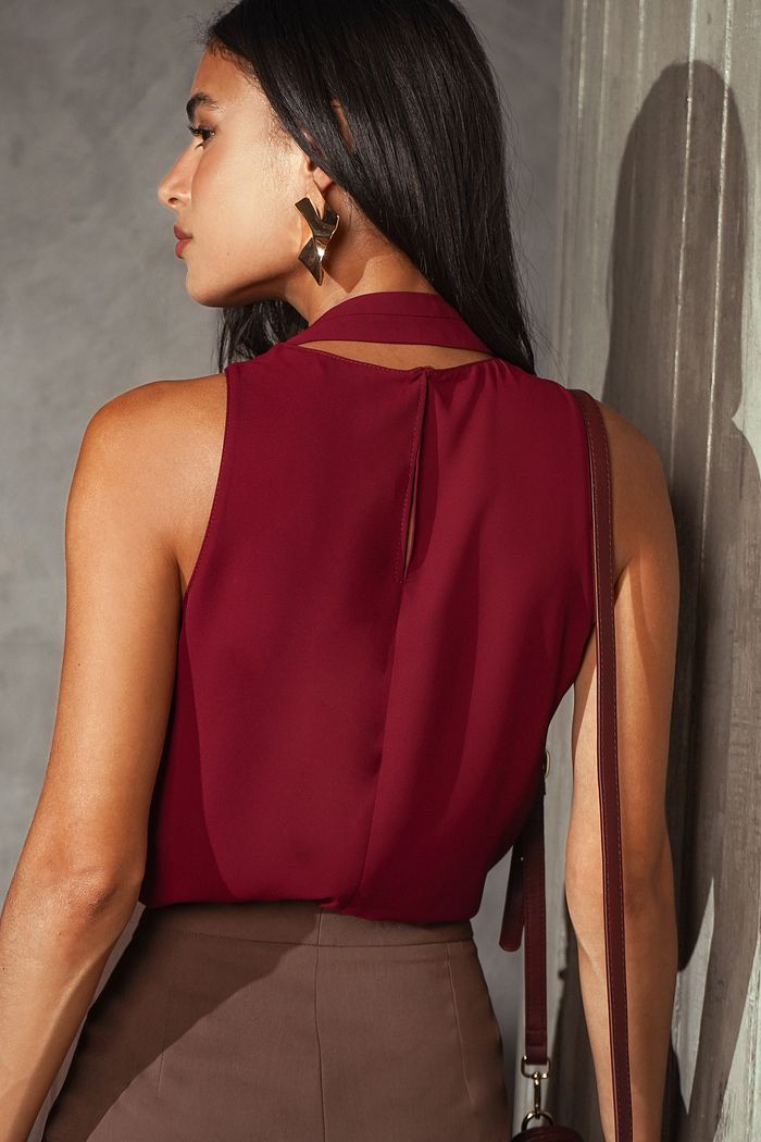 Regata Gola Alta Folha - Donna Ritz