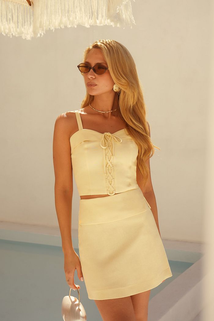 Top Linho Aselhas - Donna Ritz