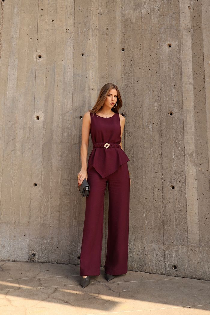 Calça Reta Viscose Marrant - Milalai