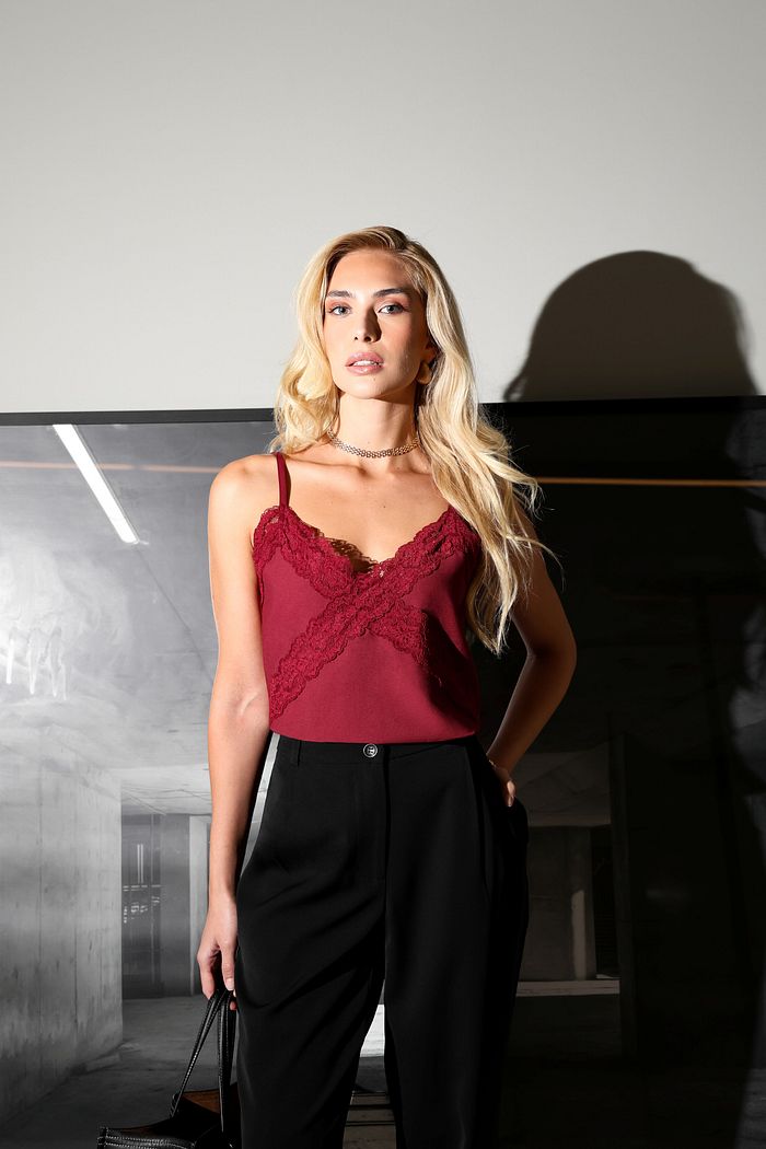 Regata Viscose Renda - Doce Flor