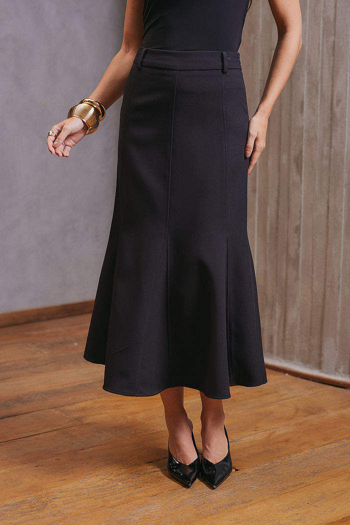 Saia Sereia Midi - Unique Chic