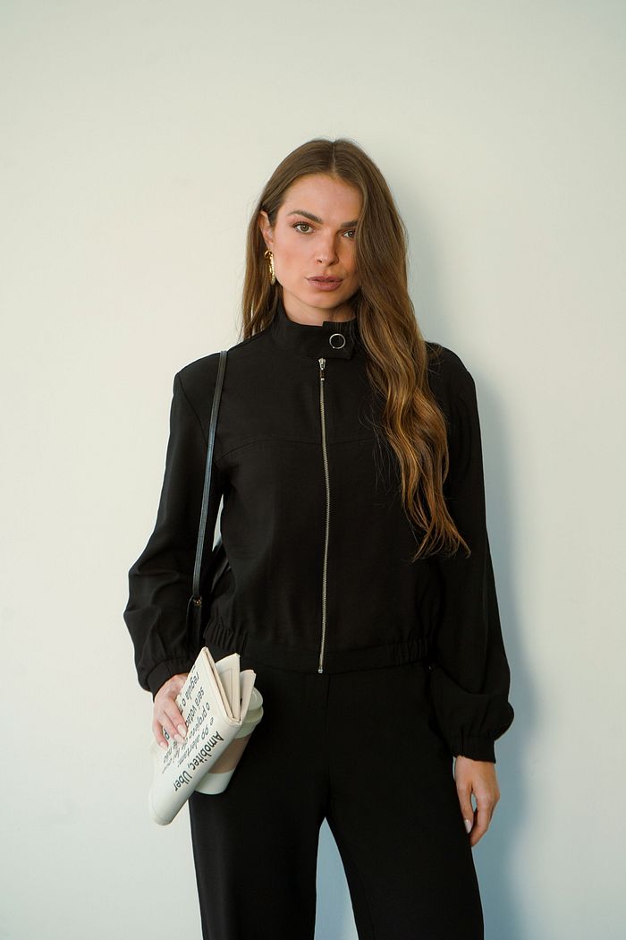 Jaqueta Twill Bomber - Donna Ritz
