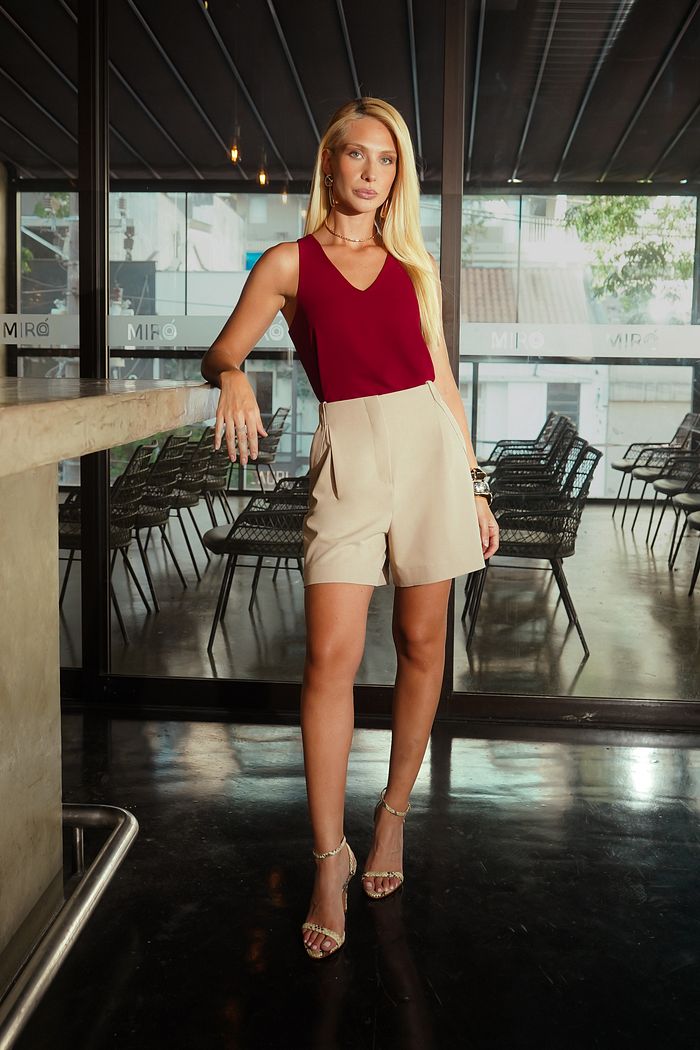 Regata Cropped Dupla - Donna Ritz