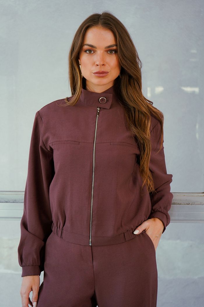 Jaqueta Twill Bomber - Donna Ritz