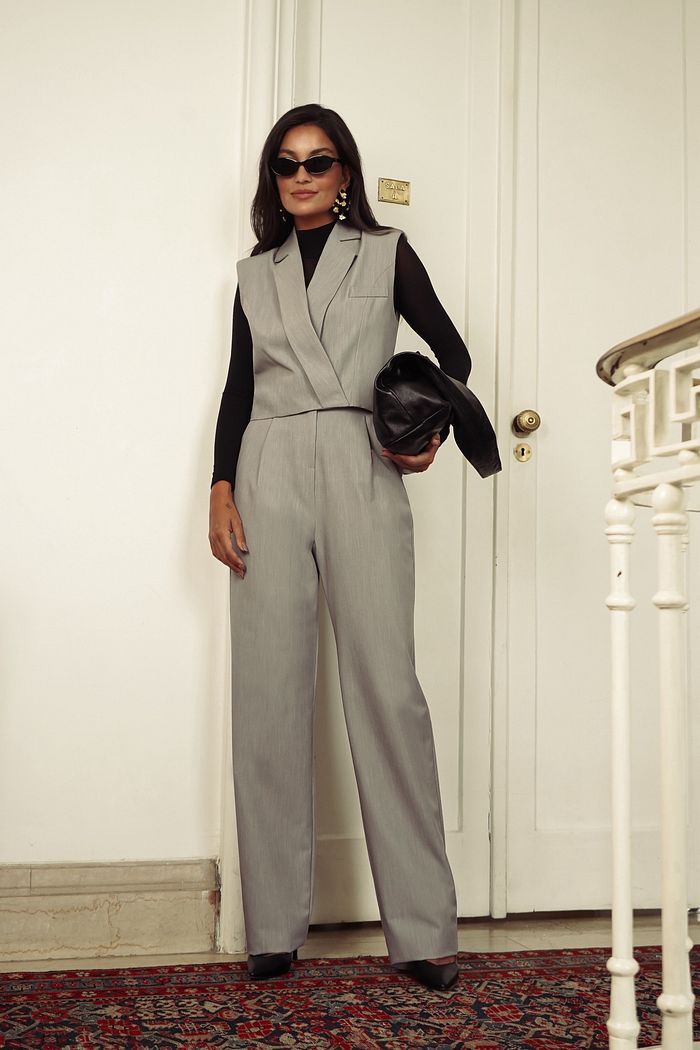 Calça Alfaiataria Slim - Donna Ritz