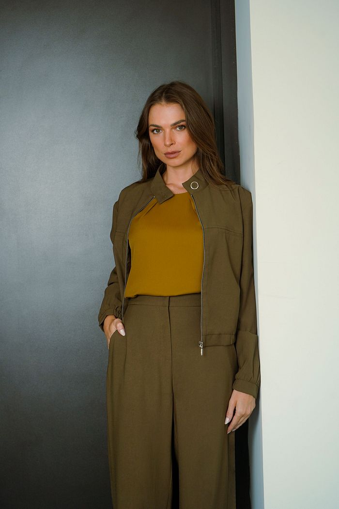 Jaqueta Twill Bomber - Donna Ritz