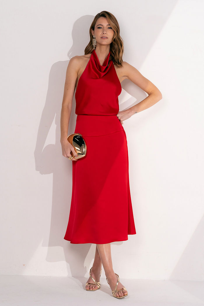 Blusa Liane Acetinado -Unique Chic