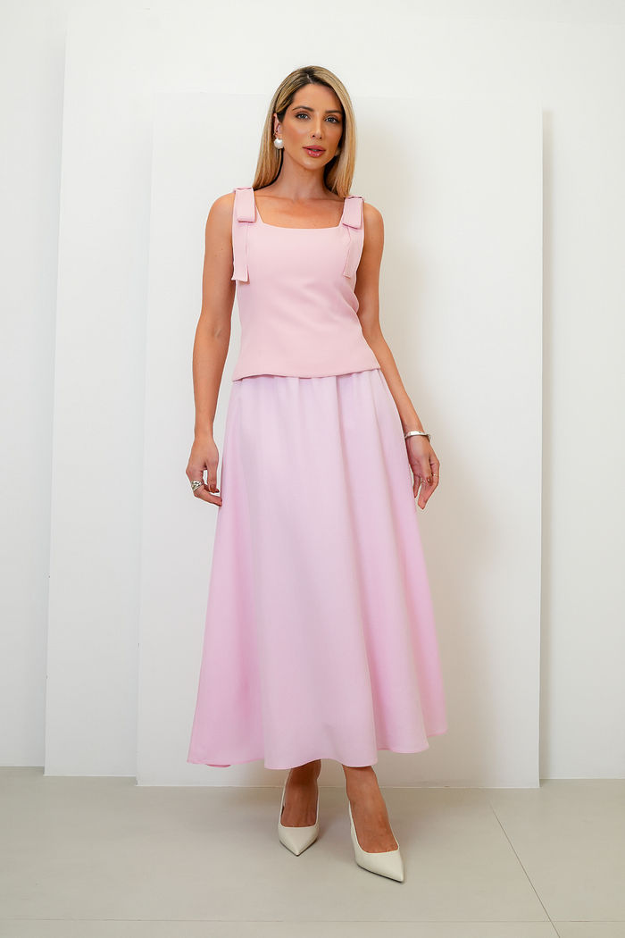 Saia Isabel em Liocel - Unique Chic