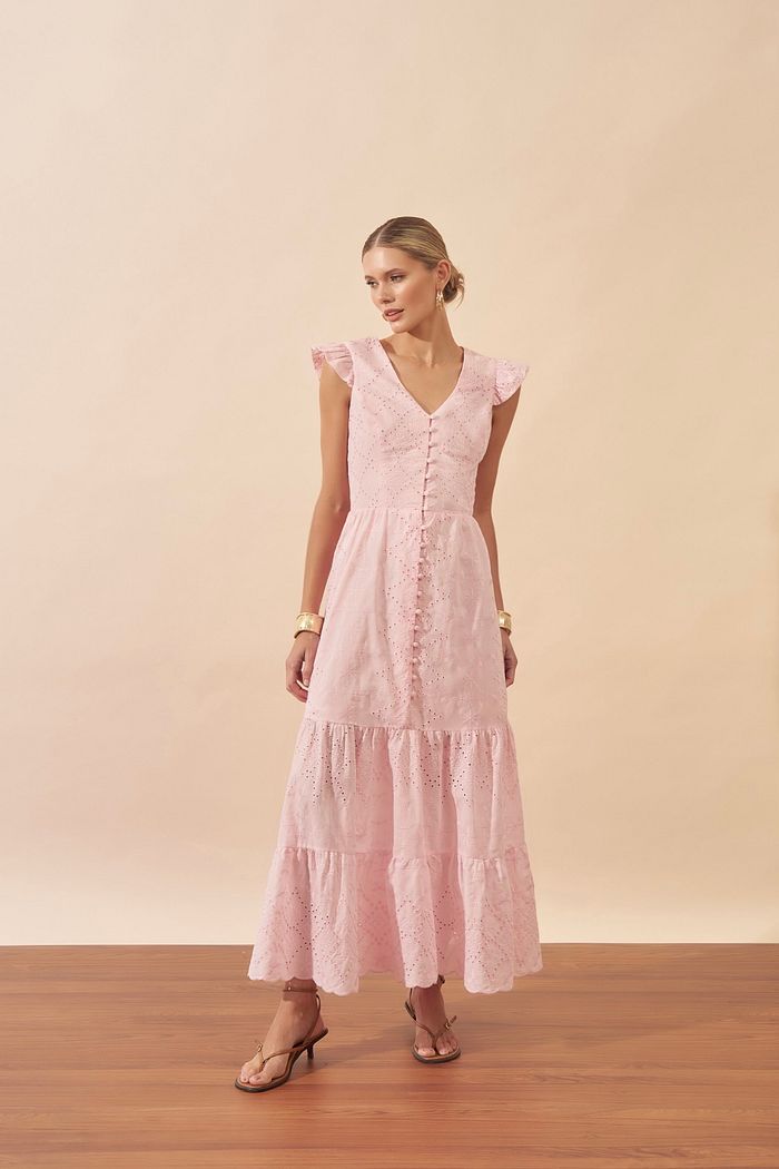 Vestido Laise Babados - Milalai