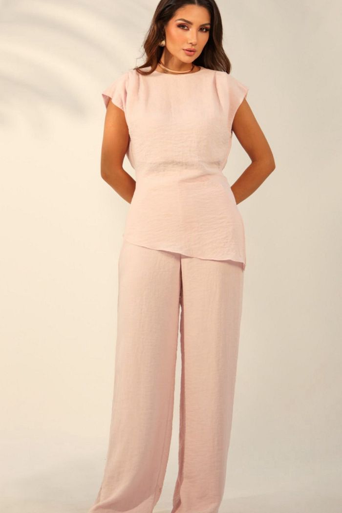 Calça Pantalona Viscose - Elaine